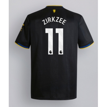 Billige Fotballdrakt Manchester United Joshua Zirkzee #11 Replika Tredjedrakt 2025-26 Kortermet